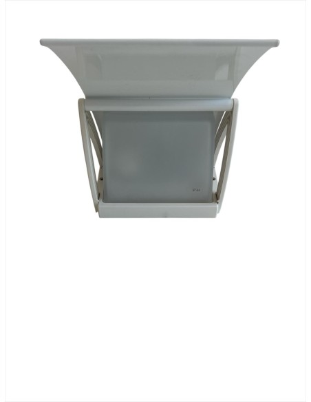 Performance 008424 Tango 20 1x18w/t blanc avec aileron réglable dim.20cm